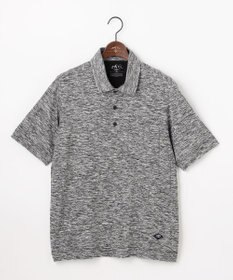 JOSEPH ABBOUD MOUNTAIN 【ゆったりシルエット】ランダムスラブリップ アウトドアポロシャツ