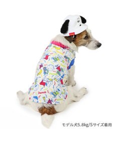 PET PARADISE スヌーピー バケットハット付き Tシャツ 小型犬