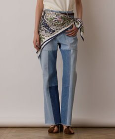 GRACE CONTINENTAL フラワーペイズリースカーフ