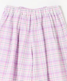 ANY KIDS チェック柄キュロット