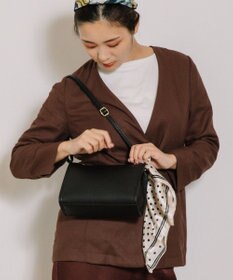 UNBILLION 【テレビ ドラマ着用アイテム】cachecache WEB限定スカーフ付ボックスショルダー