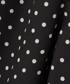 ANY KIDS 麻ライク ドット柄 ガウチョ