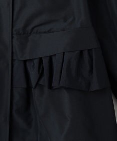 #Newans 【セレモニーにも】ラウンドフリルタフタブルゾン