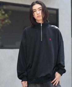 WEGO 【WEB限定/25年秋冬新作/ユニセックス着用ITEM】別注USPOLOハーフZIPPO