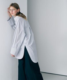 uncrave コットンクロスストライプ BIGシャツ