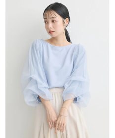 earth music&ecology キラキラストーンプルオーバー