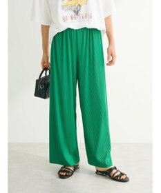 Green Parks セルフカットプリーツ風パンツ