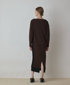 GRACE CONTINENTAL バイカラーカットワンピース