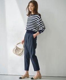 組曲 編地切替ドルマンプルオーバー ニット