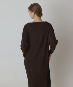 GRACE CONTINENTAL バイカラーカットワンピース