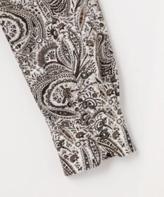 JOSEPH ABBOUD 【LIBERTY・綿100％】リバティペイズリープリントコーデュロイ シャツ