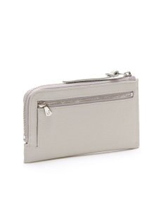 A.D.M.J. 【牛革】モーツァルト/スワロフスキー・クリスタル付オーガナイザーパース(背胴ファスナーポケット）