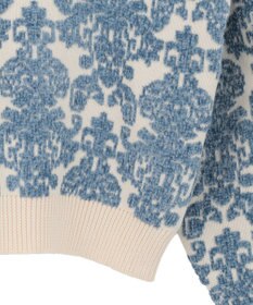 Green Parks ・ｓｗｉｎｇ　ｂｙ　アラベスクジャカードニット