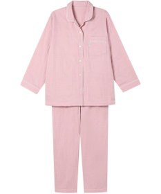 ワコール／睡眠科学 パジャマ 長袖 長ズボン 綿100%(本体) 三重ガーゼ レディース YDX567 睡眠科学／ワコール