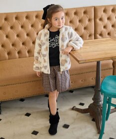 ANY KIDS リボンフェイクファーブーツ