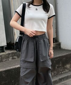 WEGO ラインデザインちびT