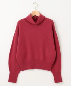 組曲 L 【2WAY・WEB限定】ウールカシミヤミックス ハイネックニット