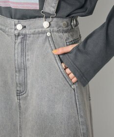 CRAFT STANDARD BOUTIQUE ２Ｗａｙデニムジャンパースカート