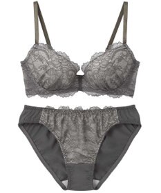 AMPHI ブラジャー ショーツセット まる胸メイク 推し活・推し事応援 Aカップあり 【ブラショーツセット】 上下セット ブラ BBJ201 アンフィ／ワコール