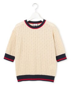 J.PRESS YORK STREET 【WOMEN】コットンベーシック ニットプルオーバー