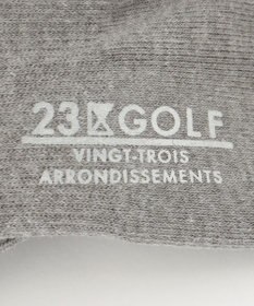 23区GOLF 【MEN】ノルディック柄 ハーフソックス