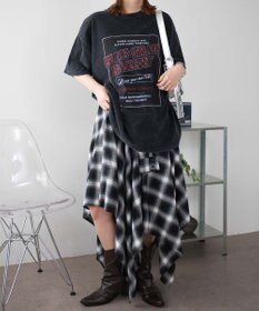 WEGO ヴィンテージウォッシュグラフィックBIGT