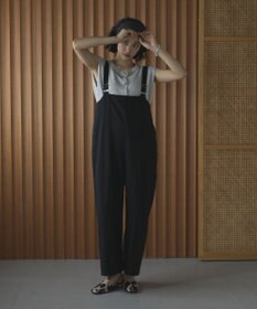 Green Parks ピンタックサロペット