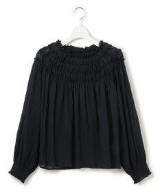 23区 【SLOW/一部店舗限定】コットンクレープ ブラウス