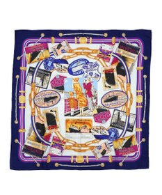 Marca ＜秋の新作！＞【 Marcaオリジナル】ボヤージュ 大判 シルクツイル スカーフ