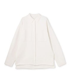 uncrave スウェットライクニット CPOシャツ