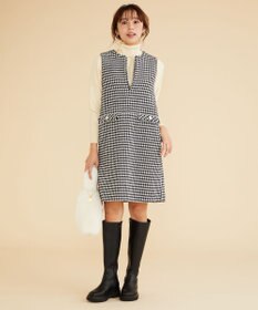 Feroux 【古畑星夏さん着用】フリルネックタートル ニット