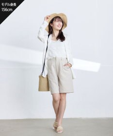 Tiaclasse 【洗える】スカラップニレースニットキャミソール