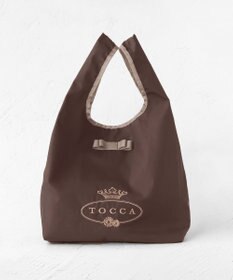 TOCCA 【新色登場・WEB＆一部店舗限定】【折り畳み収納可能】POINT OF RIBBON ECOBAG エコバッグ