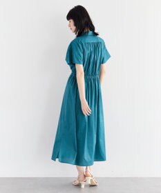 YECCA VECCA 【ORGABITS】タックシャツワンピース