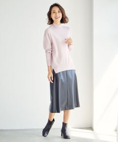 J.PRESS LADIES 【洗える・WEB限定カラーあり】CASHMERE BLEND ハイネック ニット