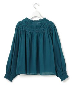 23区 【SLOW/一部店舗限定】コットンクレープ ブラウス