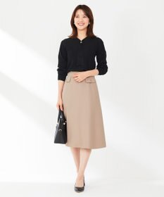 ANY SIS 【洗える】ボウタイ ニット