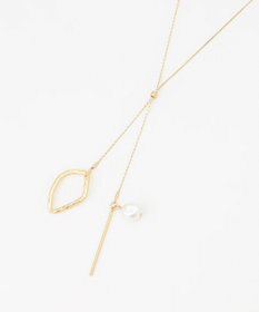 ANY パールアシメネックレス