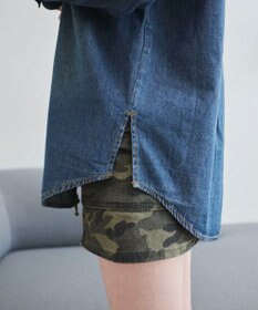 WEGO デニムウエスタンBIGシャツ