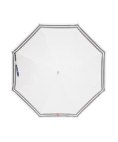 MOONBAT POLO RALPH LAUREN（ポロ ラルフローレン）晴雨兼用日傘 ボーダー ポロポニー 長傘 遮光率100％ 遮熱 UV