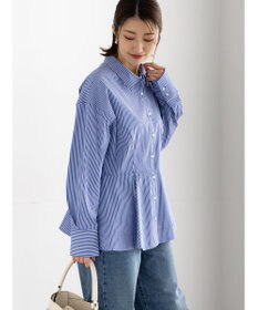 Te chichi ペプラムシャツ