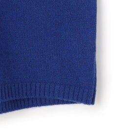 J.PRESS YORK STREET 【WOMEN】ウールカシミヤ 変形Vネック ニット