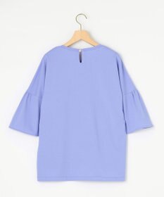 組曲 【汗ジミ防止・撥水】GIZAプレーティング天竺 袖フレア Tシャツ