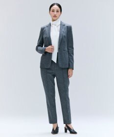 BEIGE， 【Lsize・セットアップ対応】CORBY / ウールピンタックバックサイドゴムパンツ