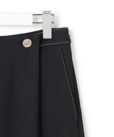 ICB 【WEB＆一部店舗限定】 AcetateGabardine ワイドパンツ