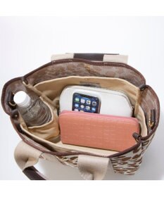 UNBILLION カシュカシュ cachecache / 柄アソートジャガード2wayトートバッグ