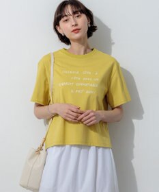 23区 S 【先行予約】リラクシーシルエット メッセージ ロゴTシャツ