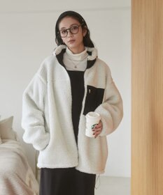 WEGO 【ユニセックス着用ITEM/SMLサイズ展開】ボアブルゾン