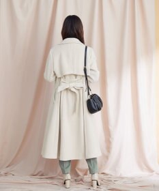 Tiaclasse フェイクウールステンカラーコート