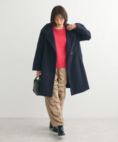 Green Parks 袖かのこニットプルオーバー